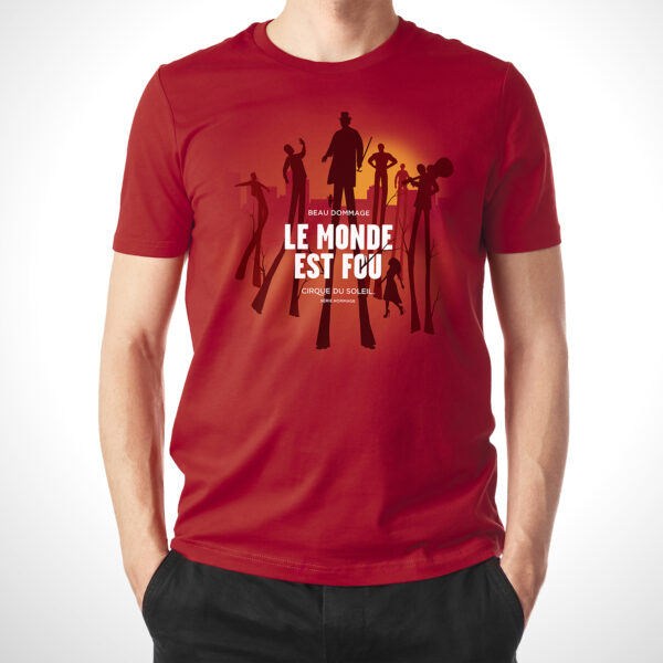 T-shirts homme Beau Dommage Cirque du Soleil