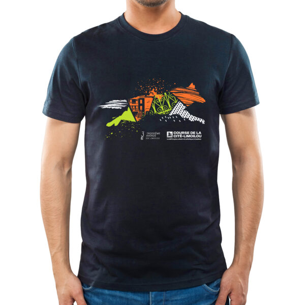 T-shirt sport de la Course Limoilou - Défi Entreprises