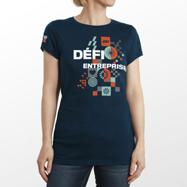 T-shirt Défi Entreprises 2024 - Femme