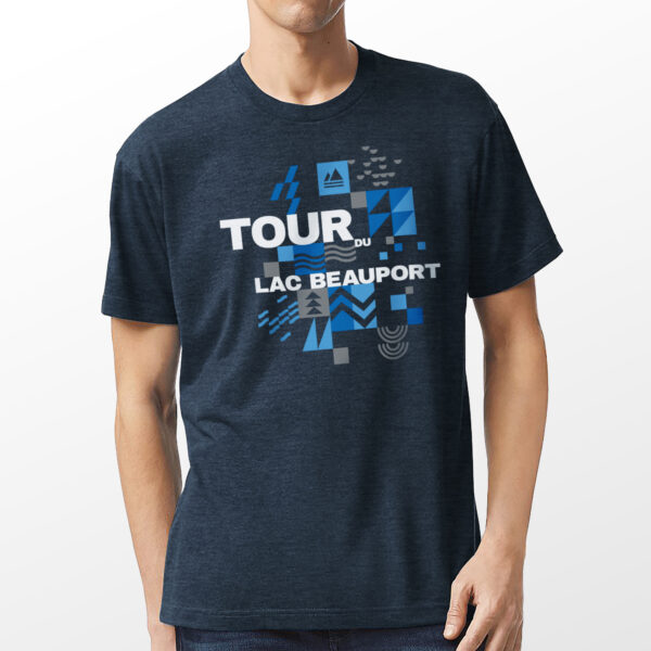 T-shirt Tour du Lac Beauport 2024 - Homme