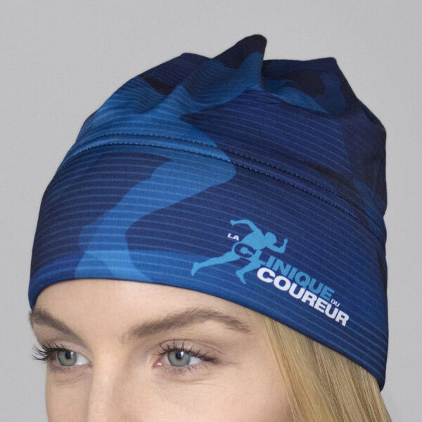 Tuque sublimée sport La Clinique du Coureur