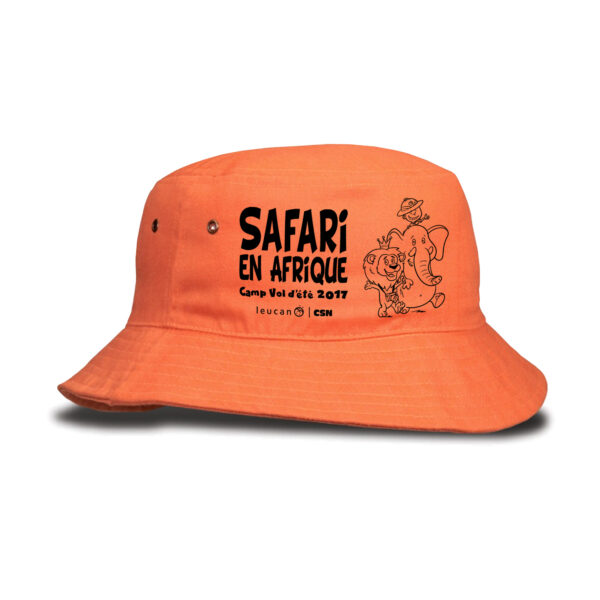 Bucket hat promotionnel Leucan