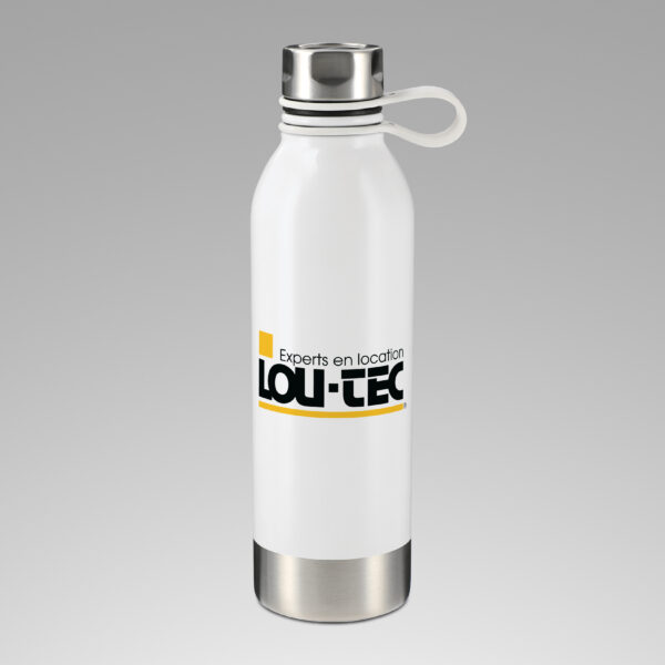 Bouteille d'eau avec logo LOU-TEC