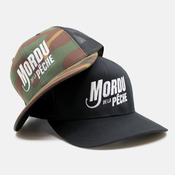 Casquettes Mordu de la pêche