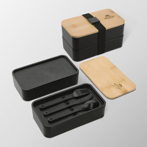 Bento box avec logo Manoir Belle Plage