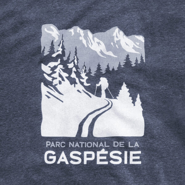 Hoodie réalisé pour le Parc national de la Gaspésie