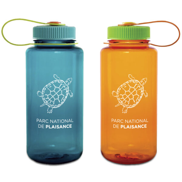 Bouteille de marque Nalgene pour le Parc national de Plaisance