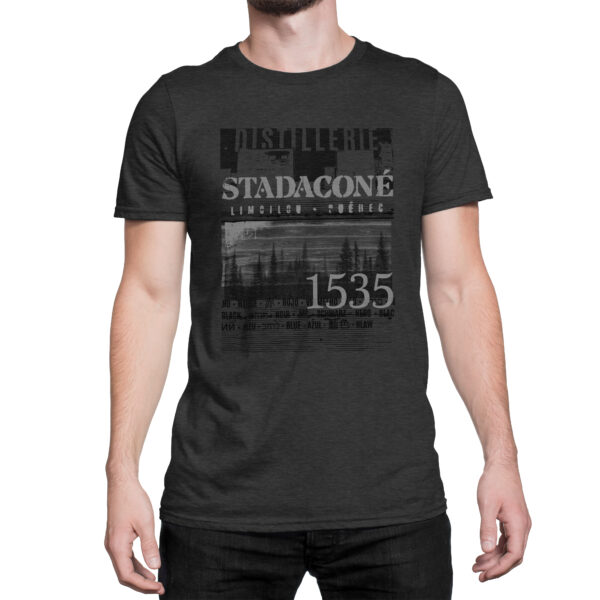 T-shirt promotionnel en coton pour homme Stadaconé