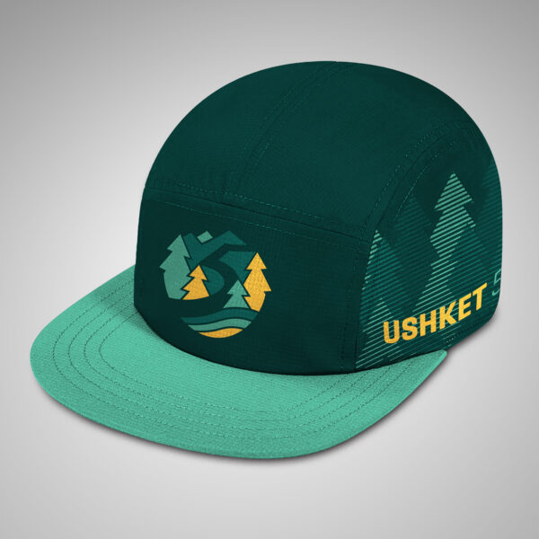 Casquette 5 panels imprimée pour un événement sportif