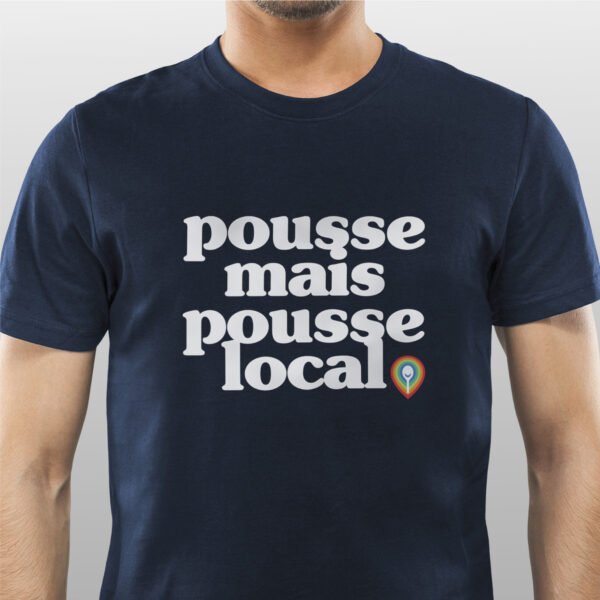 T-shirt promotionnel impression au devant UPA